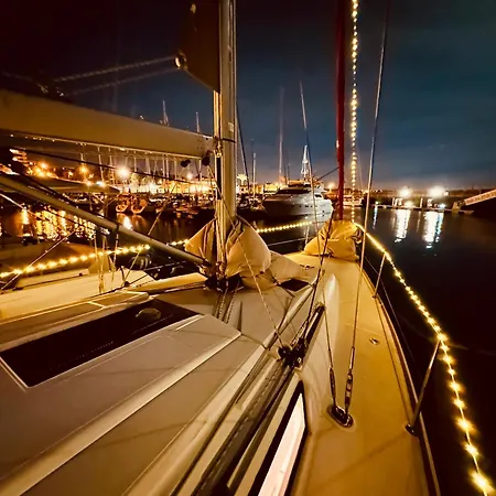 Botel Sleep Aboard A Modern Sailboat In Oeiras