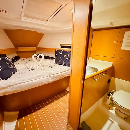 Sleep Aboard A Modern Sailboat In Oeiras