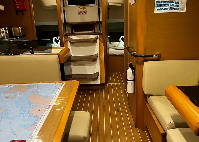Sleep Aboard A Modern Sailboat In Oeiras